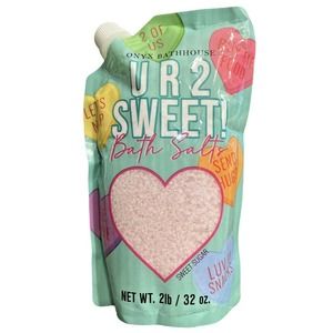 Onyx Bathhouse Sweet Sugar Bath Salts U R 2 Sweet! 32 oz